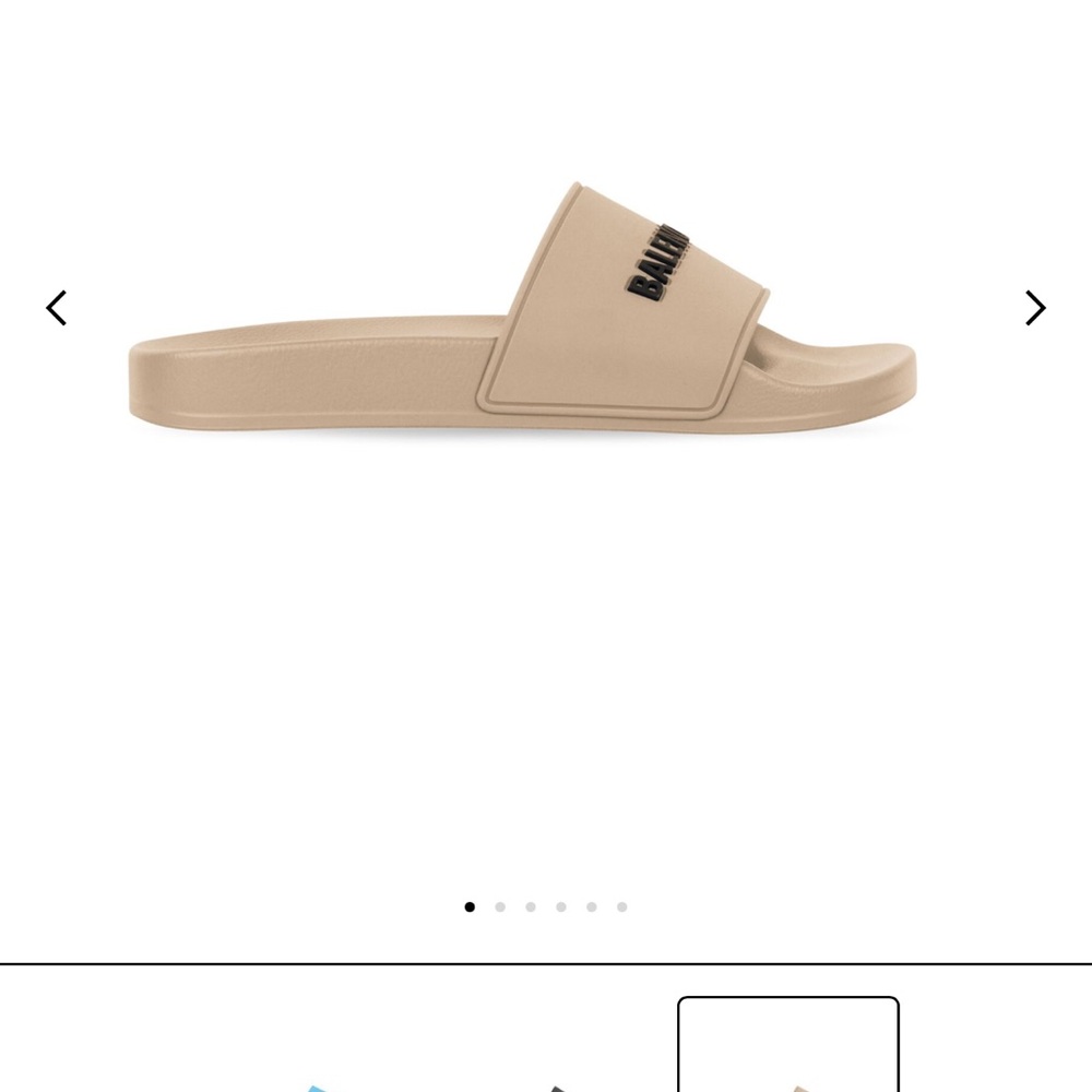 Balenciaga pool slides